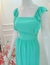 Vestido Midi de Manguetinha de Babados - Viscose - Nadilly