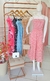 Vestido Midi de Alça c/ Palinha no Busto e Lástex - Crepe Duna - comprar online