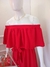 Vestido Longo Ciganinha c/ Cinto de Tecido - Crepe Duna - Nadilly