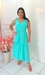 Vestido Longo de Alça de Amarrar e Amarração na Cintura - Viscose Premium - comprar online