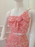 Conjunto Curto de Cropped de Alça c/ Laço e Short Saia - Crepe Duna - Nadilly