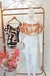 Blusa de Manga Soltinha Estampada - Crepe Duna - comprar online
