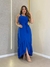 Vestido Longo de Alça Sereia Com Fenda e Cinto - Poly Larissa - comprar online