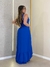 Vestido Longo de Alça Sereia Com Fenda e Cinto - Poly Larissa na internet