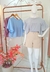 Cropped de Manga Flare - Crepe Duna - comprar online