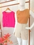 Blusa de Alça Larga c/ Botões - Crepe Duna na internet