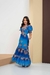 Vestido Longo de Manga Princesa e Botões - Sedinha - Nadilly