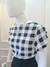 Imagem do Blusa de Manga Soltinha Xadrez - Viscolinho