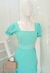 Vestido Midi de Manga Princesa c/ Sianinha - Crepe Duna na internet