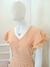 Vestido Longo de Manga Babado Duplo c/ Botões - Duna - Nadilly