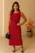 Vestido Longo de Alça Larga e Fendas Laterais - Duna - comprar online
