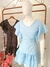 Vestido Curto de Manga Flair e Amar. Costas - Sedinha - loja online