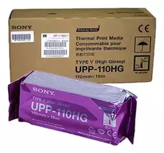 Papel SONY UPP-110 HG caja x 10 rollos
