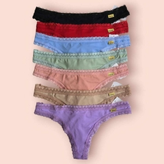 001843-CALCINHA FIO DUPLO COM ELASTICO - comprar online