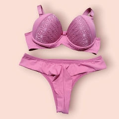 002452-CONJUNTO POLIAMIDA COM RENDA FUI DUPLO ESTIL - Click Atrevida