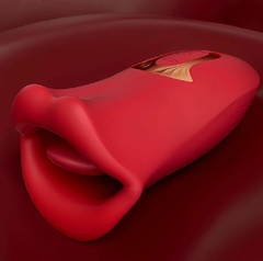 712-VIBRADOR DE PULSAÇÃO FORMATO DE BOCA