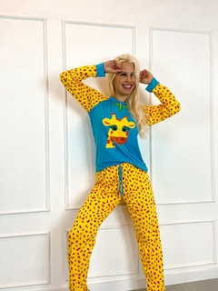 1813 - PIJAMA DIVERTIDO LONGO - Click Atrevida