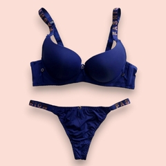814-CONJUNTO COM STRÁS LISO - Click Atrevida