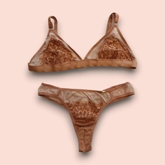 767-CONJUNTO TULE E RENDA ANY - Click Atrevida