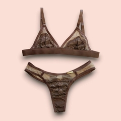 767-CONJUNTO TULE E RENDA ANY - loja online
