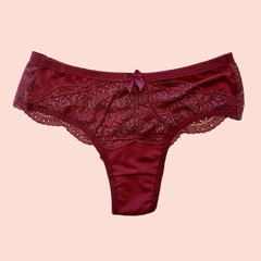46-CALCINHA FIO DUPLO DE RENDA KARINA - comprar online