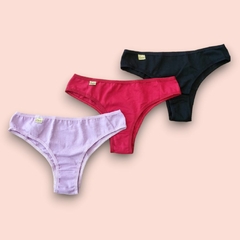 2199-CALCINHA ALGODÃO TRADICIONAL - comprar online