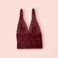 1314- CROPPED MORETE RENDA - Click Atrevida