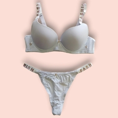 814-CONJUNTO COM STRÁS LISO - loja online