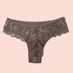 46-CALCINHA FIO DUPLO DE RENDA KARINA - comprar online