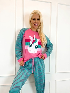 Imagem do 1813 - PIJAMA DIVERTIDO LONGO