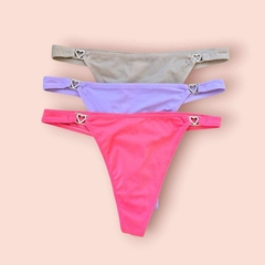 515-CALCINHA FIO ROSE CORAÇÃO - comprar online
