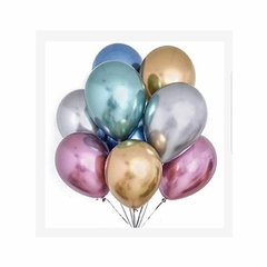 GLOBO METALIZ X10UNID