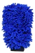 Manopla microfibra simple azul 25 x 17 cm 65 grs - comprar online