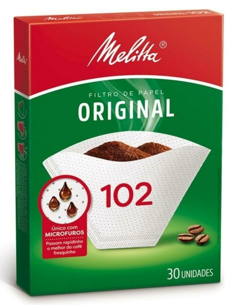 Filtro de papel para café - Melitta - original n. 102 - comprar online