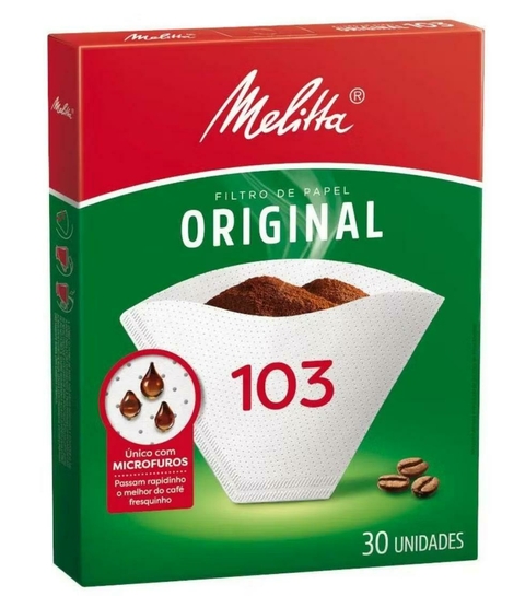 Filtro de papel para café - Melitta - original n. 103 - comprar online