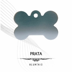 Imagem do Plaquinha de identificação em Alumínio gravado à laser