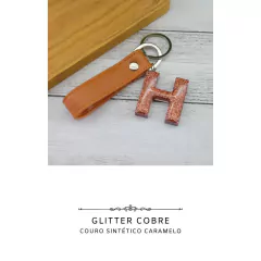 Chaveiro Inicial nome Letras G, H, I & J - modelos variados