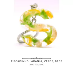 Imagem do Chaveiro Inicial nome Letras S, T, U & V - modelos variados