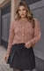 Casaco Pompom Tricot