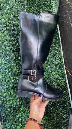 Bota Montaria Preta 2 Fivela - comprar online