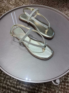 Rasteira Agata Ouro