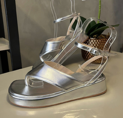 Flat Virginia Com Traseira Prata - comprar online