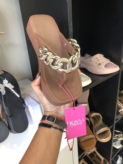 Sandalia Correntes Marrom - comprar online