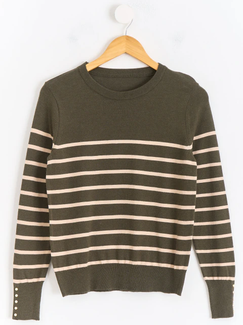 Sweater Misisipi Rayado (Tejido Lurex) - tienda online
