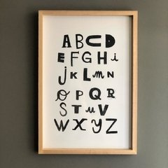 Cuadro ABC (enmarcado)