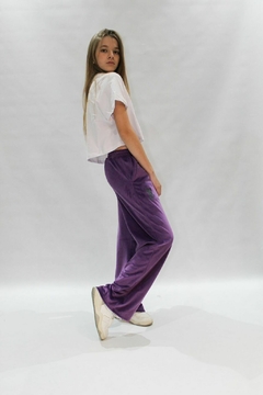 Mega pant plush violeta Talle 8 - comprar online