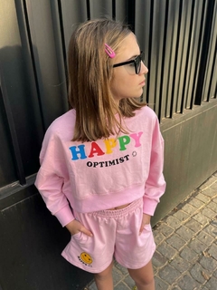 Buzo baby over rosa positivo talle 8 en internet