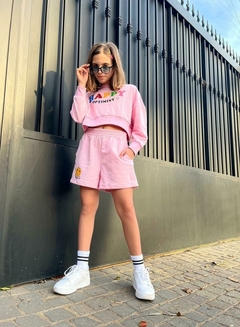 Short rosa positivo talle 14
