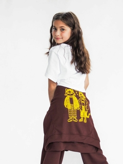 Buzo waffle choco gatos talle 16 en internet