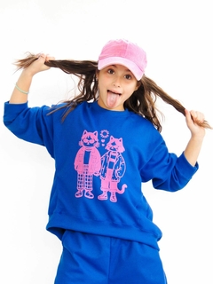 Buzo waffle gato Francia talle 14 - comprar online